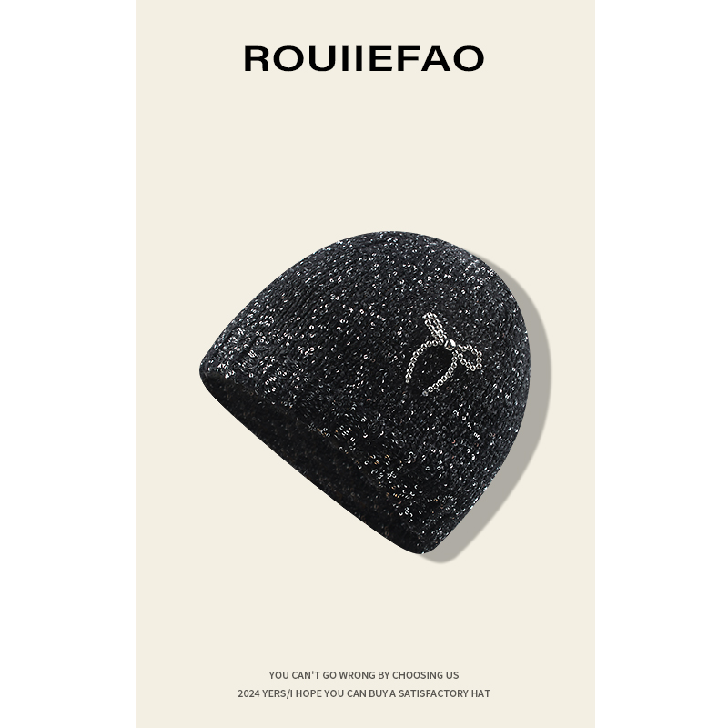 ROUIIEFAO包头帽逛街小香风女秋