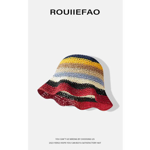 ROUIIEFAO草帽出游休闲女春夏