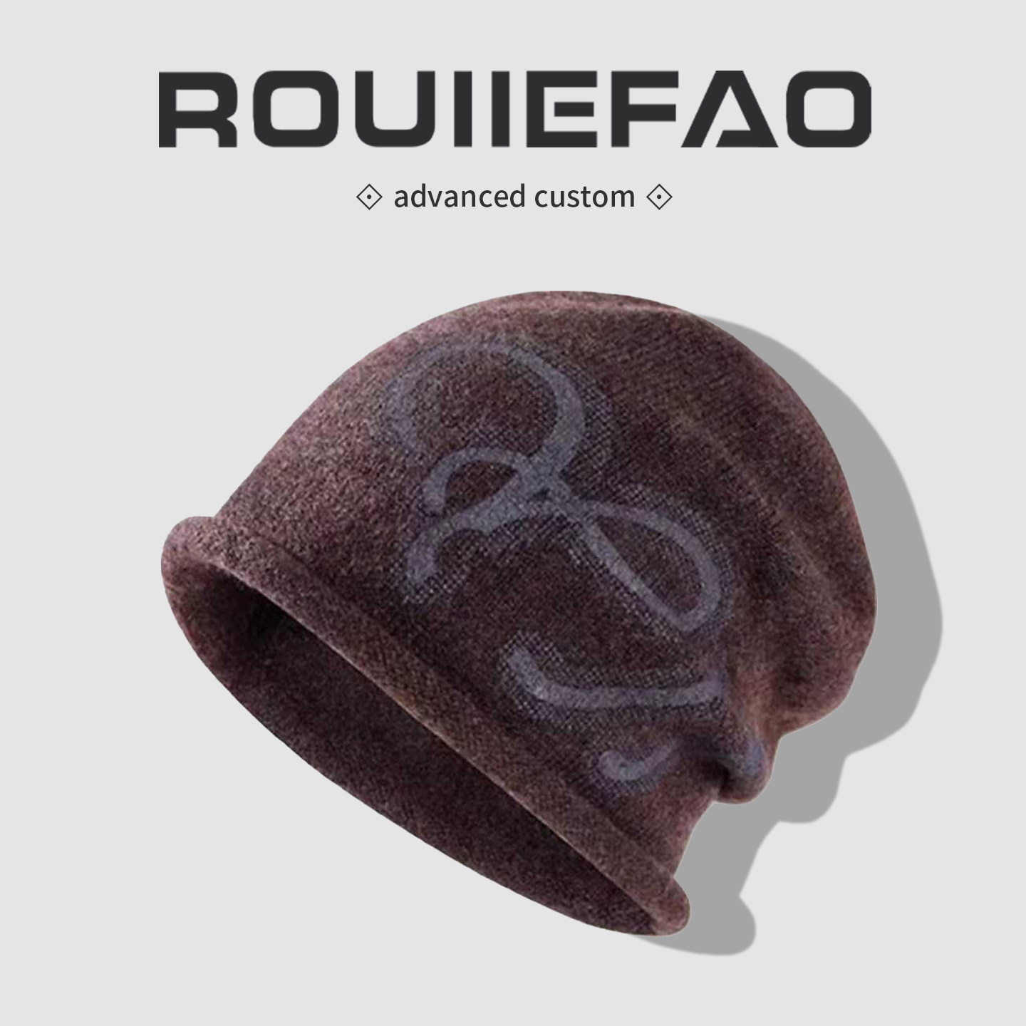 韩系慵懒风卷边针织堆堆帽子女秋冬保暖大头围宽松显脸小包头冷帽,服饰配件/皮带/帽子/围巾,帽子,淘宝优惠券,粉丝福利购,淘宝优惠卷