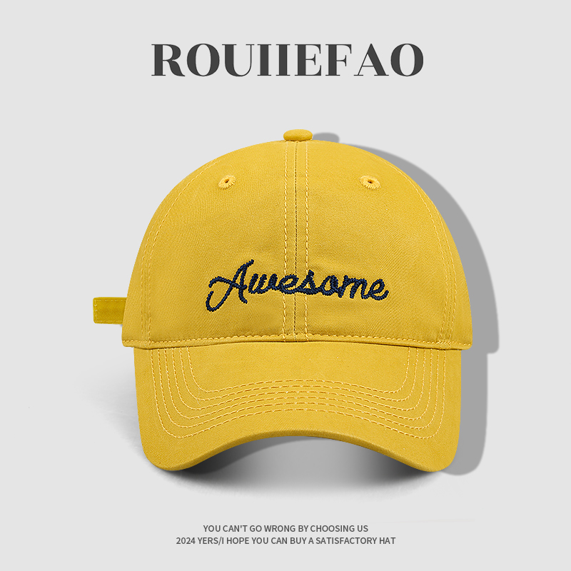 ROUIIEFAO棒球帽逛街情侣款