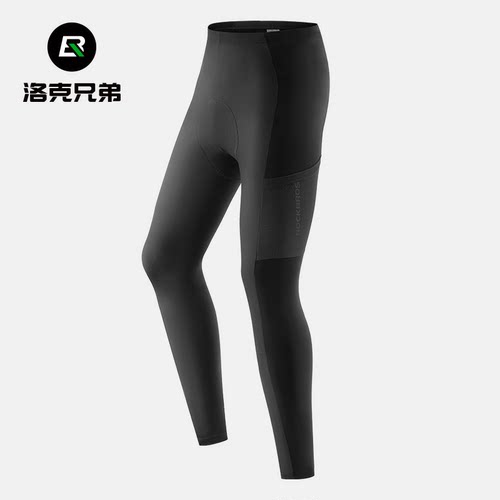 洛克兄弟骑行裤抓绒防风保暖