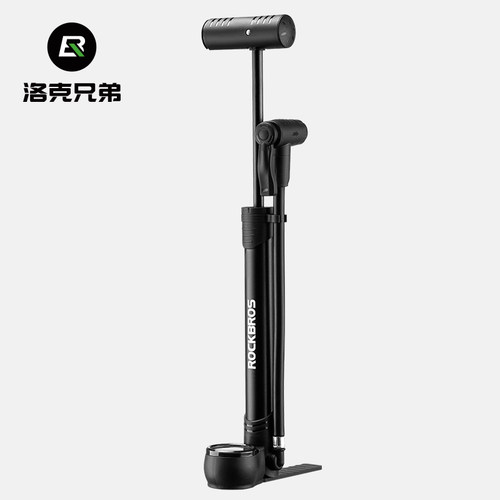 洛克兄弟打气筒高压便携脚踩