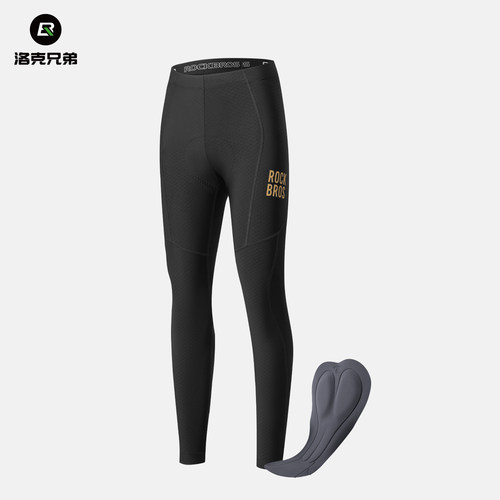 洛克兄弟冬季保暖骑行长裤