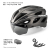 Breathable titanium color - comes with 1 pair of gray lenses + hat brim