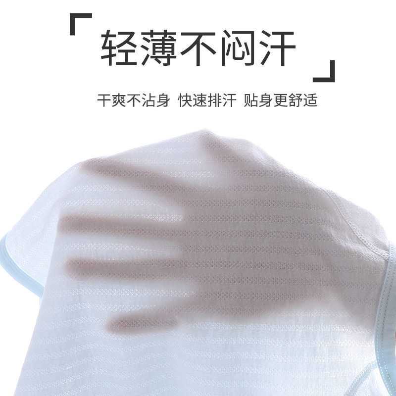 夏季薄款婴儿分体衣纯棉a类宝宝衣服空调服内衣睡衣套装童装