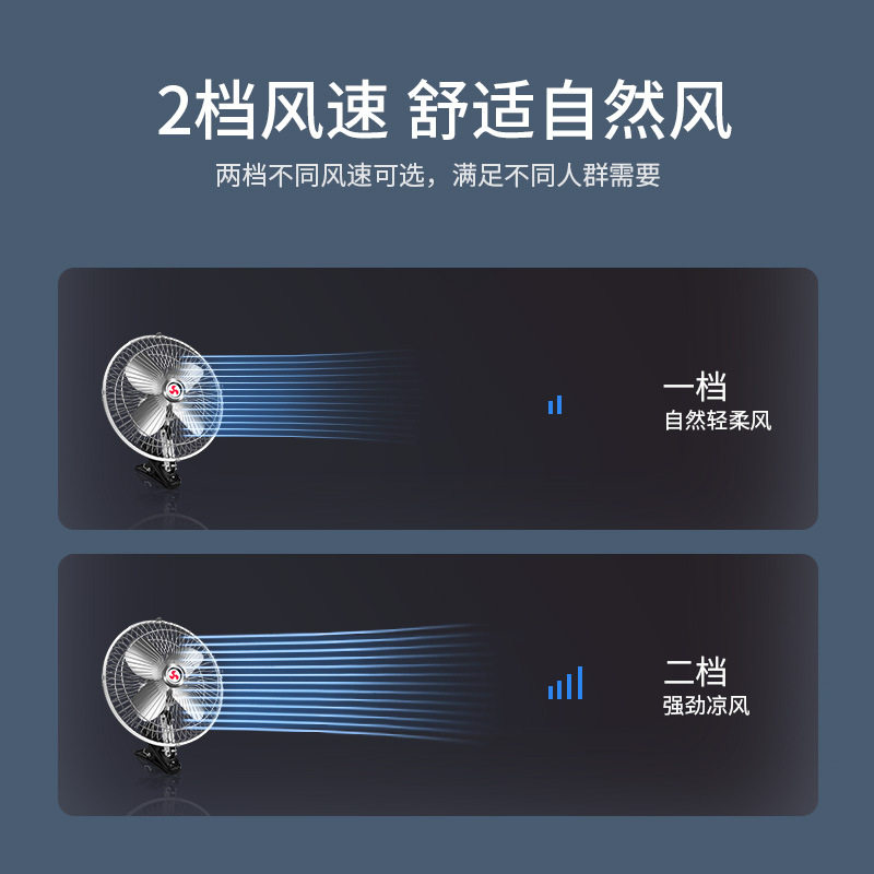 车载风扇车用双头12V24v面包车小货车内降温强力大风力汽车电风扇
