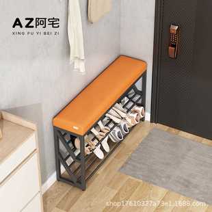 架轻奢家用带一体超薄20cm 换鞋 凳门口家用极窄超窄款 入户门鞋 柜鞋