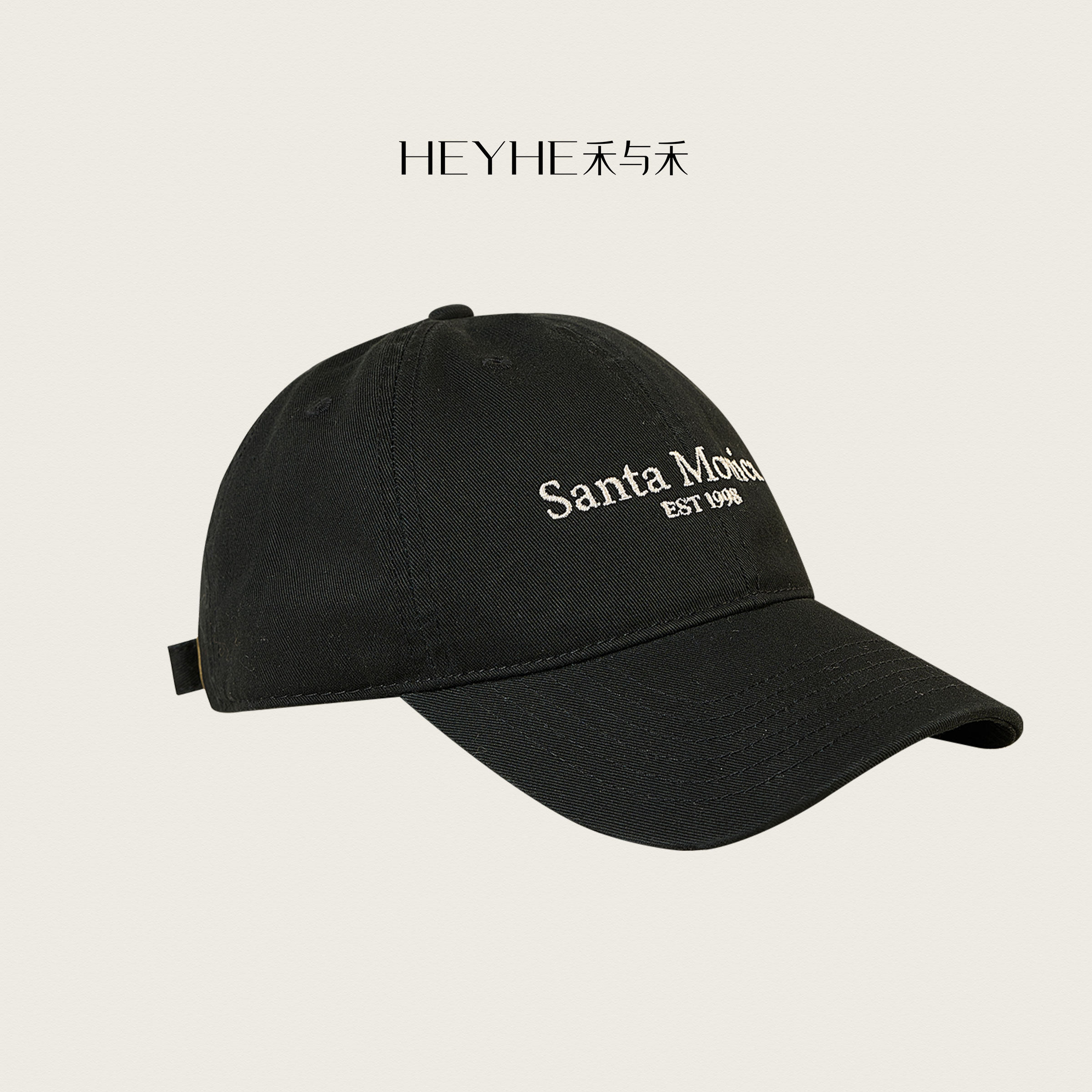 小禾【加州女孩】100纯棉复古百搭显脸小户外出游遮阳鸭舌帽