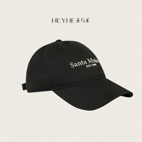 小禾【加州女孩】100纯棉复古百搭显脸小户外出游遮阳鸭舌帽