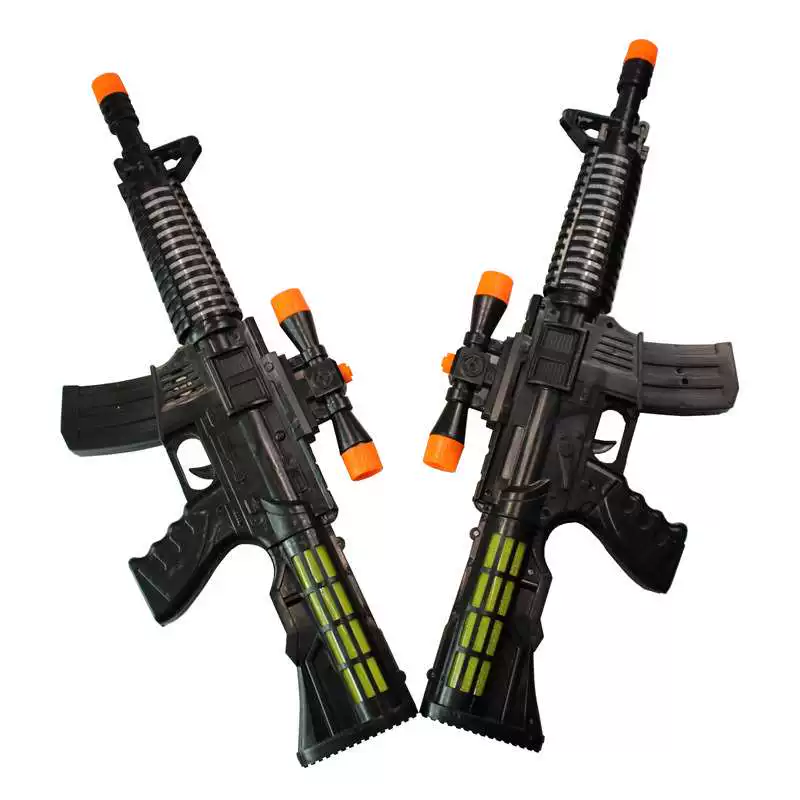 Новый детский светящийся игрушечный пистолет ELECTRC MUSC M4A1 Смулейтон Модель