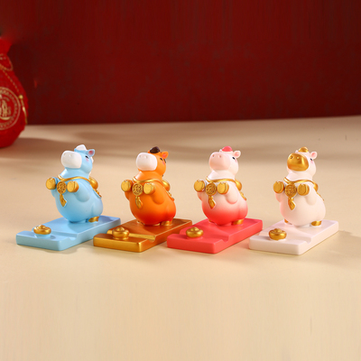 洛阳文创纪念品小马手机支架摆件