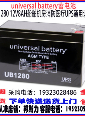 universal battery蓄电池UB1280 12150 12220 12500 12750 12900