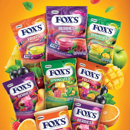 FOX'S四季茶风味水晶糖霍士