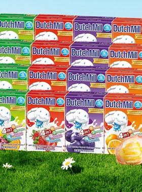 泰国达美酸奶益生菌发酵水果味儿童酸奶草莓蓝莓混合香橙饮品