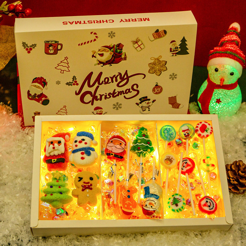 圣诞节平安夜实用礼品礼物糖果礼盒手提创意高颜值送朋友女孩儿童