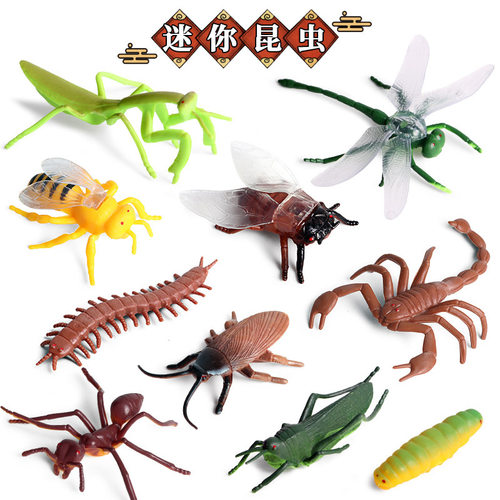 儿童科教仿真动物玩具摆件蜜蜂