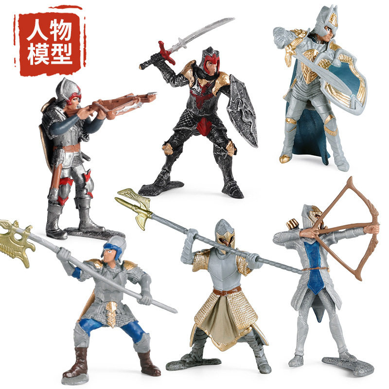 仿真古欧洲弓箭手狂斗士魔兽战士