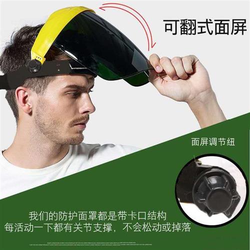 防电弧面屏面罩11KV高压电弧面屏电工绝缘防护面罩11Cal