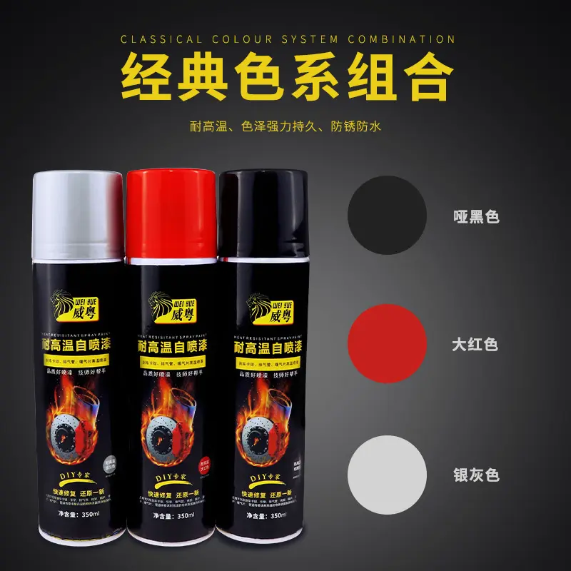 耐高温自喷漆摩托车排气管高温