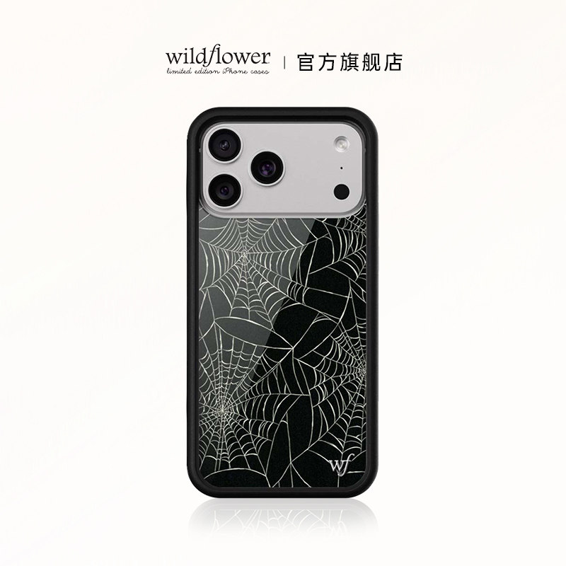 Wildflower小蜘蛛手机壳适用苹果iPhone17/16/