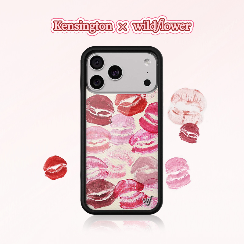 Wildflower时尚联名手机壳唇印