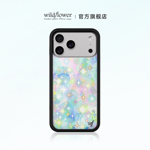 City适用苹果iPhone17 Max硬壳全包保护套硅胶防摔时尚 Pro wf星星 Wildflower星光之城手机壳Sparkle