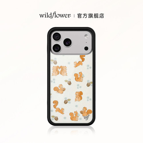 Wildflower橡果松鼠手机壳