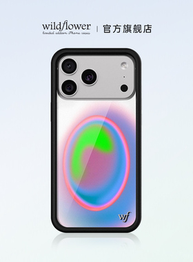 Wildflower极光手机壳Aura适用苹果iPhone17/16/15/14/13/Pro/Plus/Max硬壳全包硅胶防摔保护套时尚ins个性wf