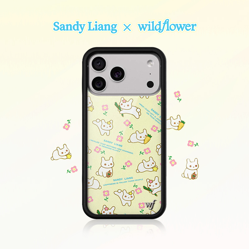 SandyLiang联名手机壳小兔贴纸