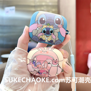 新红米卡通史迪仔buds7S耳机套适用Redmi buds6pro软壳小米Air4 se可爱6活力板/青春版Redmi buds6/5s保护壳