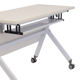现货组合自由可移动折叠培训会议办公桌制可拼接板式 培训桌子