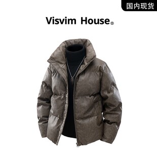 品牌现货撤柜清仓】VISVIM HOUSE冬季新款加厚防寒棉衣外套男