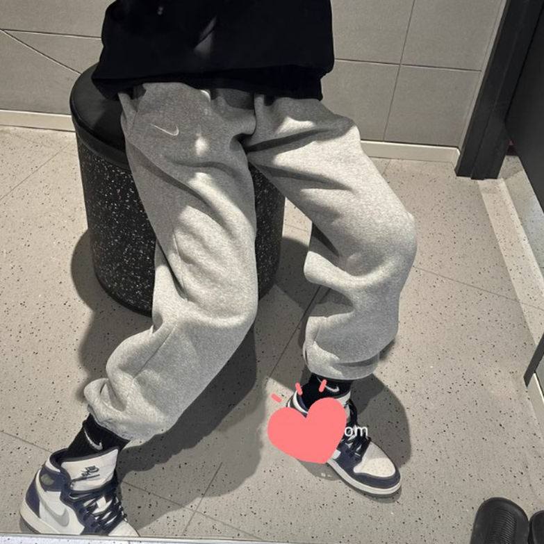 清仓正品Nike耐克女子高腰加绒卫裤运动休闲宽松显瘦保暖收口长裤,运动服/休闲服装,运动长裤,淘宝优惠券,粉丝福利购,淘宝优惠卷