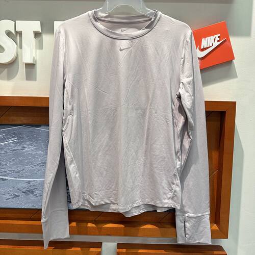 Nike耐克夏秋跑步薄款长袖上衣运动休闲透气速干衣健身T恤