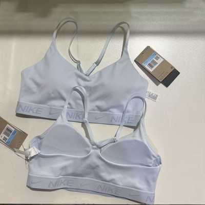 Nike INDY耐克V领背心可调节低强度支撑速干衬垫瑜伽运动内衣