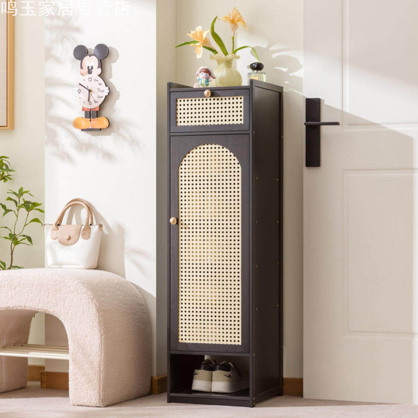 鞋柜收纳省空间室内门口入户小窄鞋架子2025新款防尘收纳柜子,收纳整理,书桌收纳置物架,淘宝优惠券,粉丝福利购,淘宝优惠卷