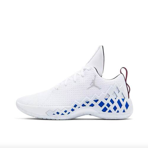 Jordan Jumpman Diamond 圆头系带 织物人造革 低帮 篮球鞋