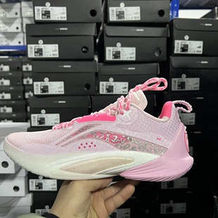 李宁闪击10专业篮球比赛学生运动鞋新款耐磨增高男子防滑高回弹