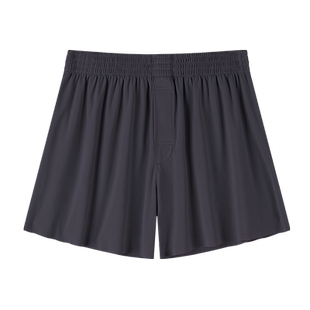 冰丝男士内裤阿罗裤男宽松大码平角裤无痕舒适透气四角裤睡裤短裤