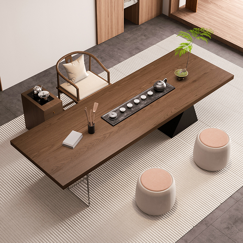 办公室一桌五椅高级感家用泡茶台