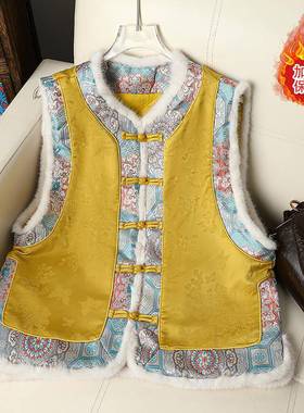 025秋冬高档女装品柜牌专正品2大码闲时尚马甲外休套加厚马夹上衣