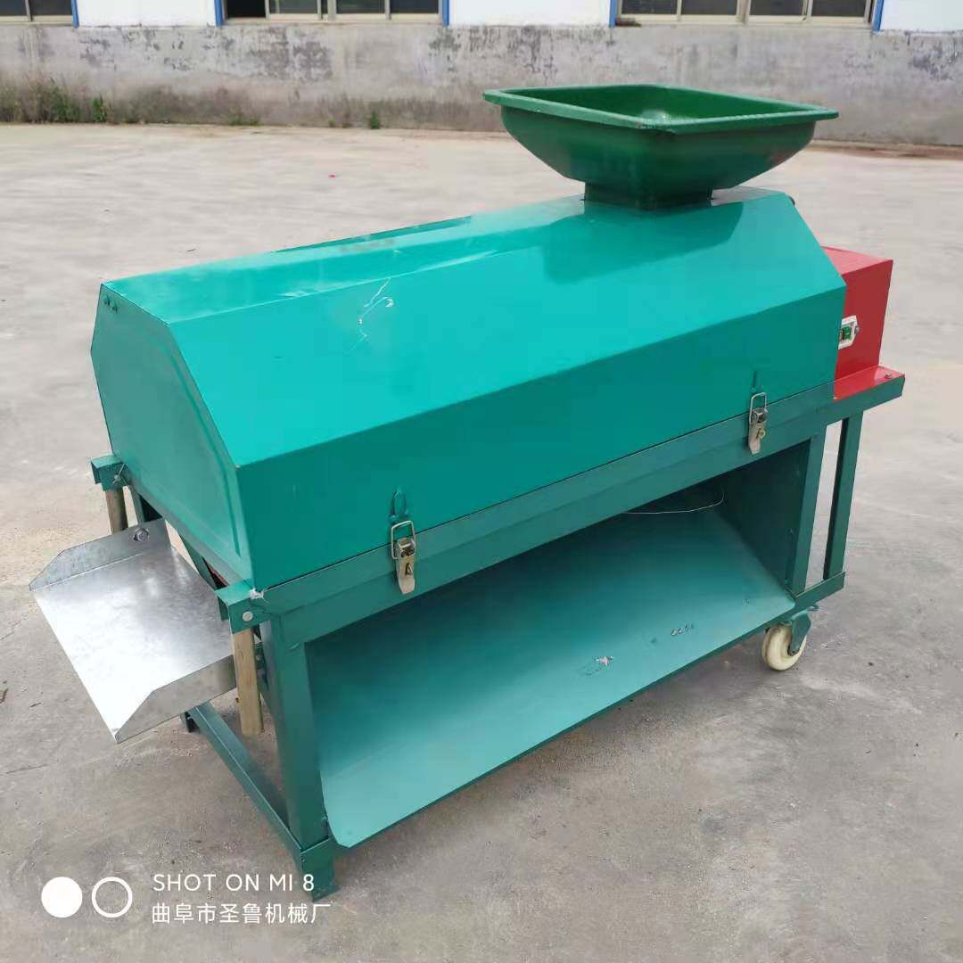 家用青核桃去皮清洗机 小型家用自动去青皮脱皮设备 核桃扒皮机