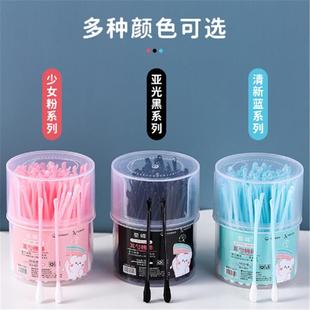 足数一勺件代 耳棉签双头用化两妆家用洁一次性棉棒清掏耳支装