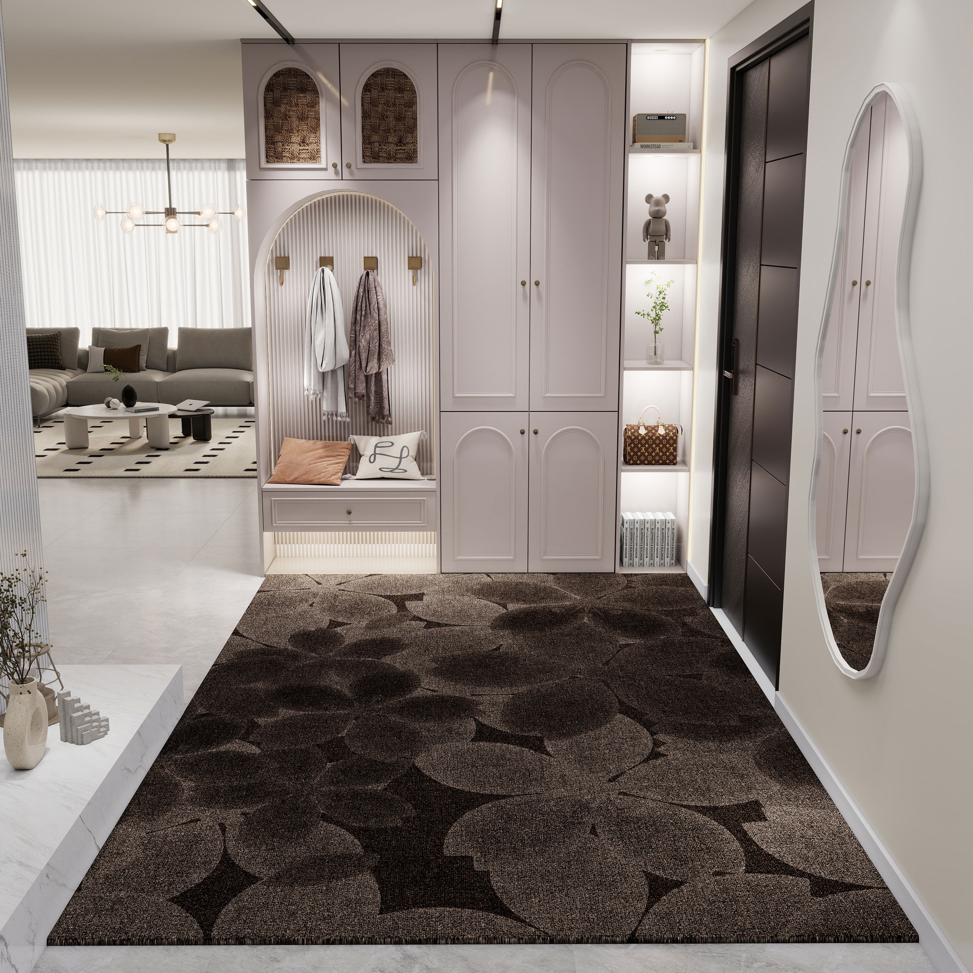 复古入户地垫防滑脚垫家用