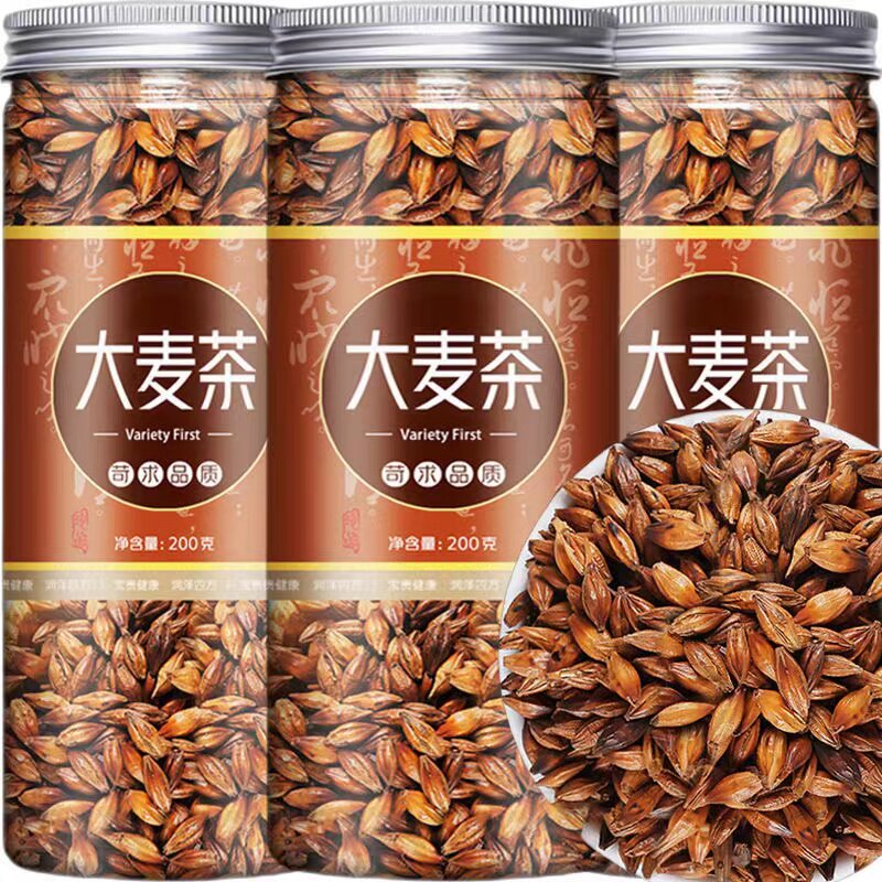 正宗罐装炒熟大麦茶日本韩国饭店专用特浓香级官方旗舰店正品