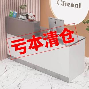 吧台桌收银台店铺小型简约现代服装 店便利店网红潮店小吧台接待台