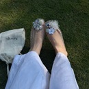 水晶鞋 女2025新款 浅口单鞋 一脚蹬不累脚 方头凉拖鞋 爆款 韩版 果冻鞋