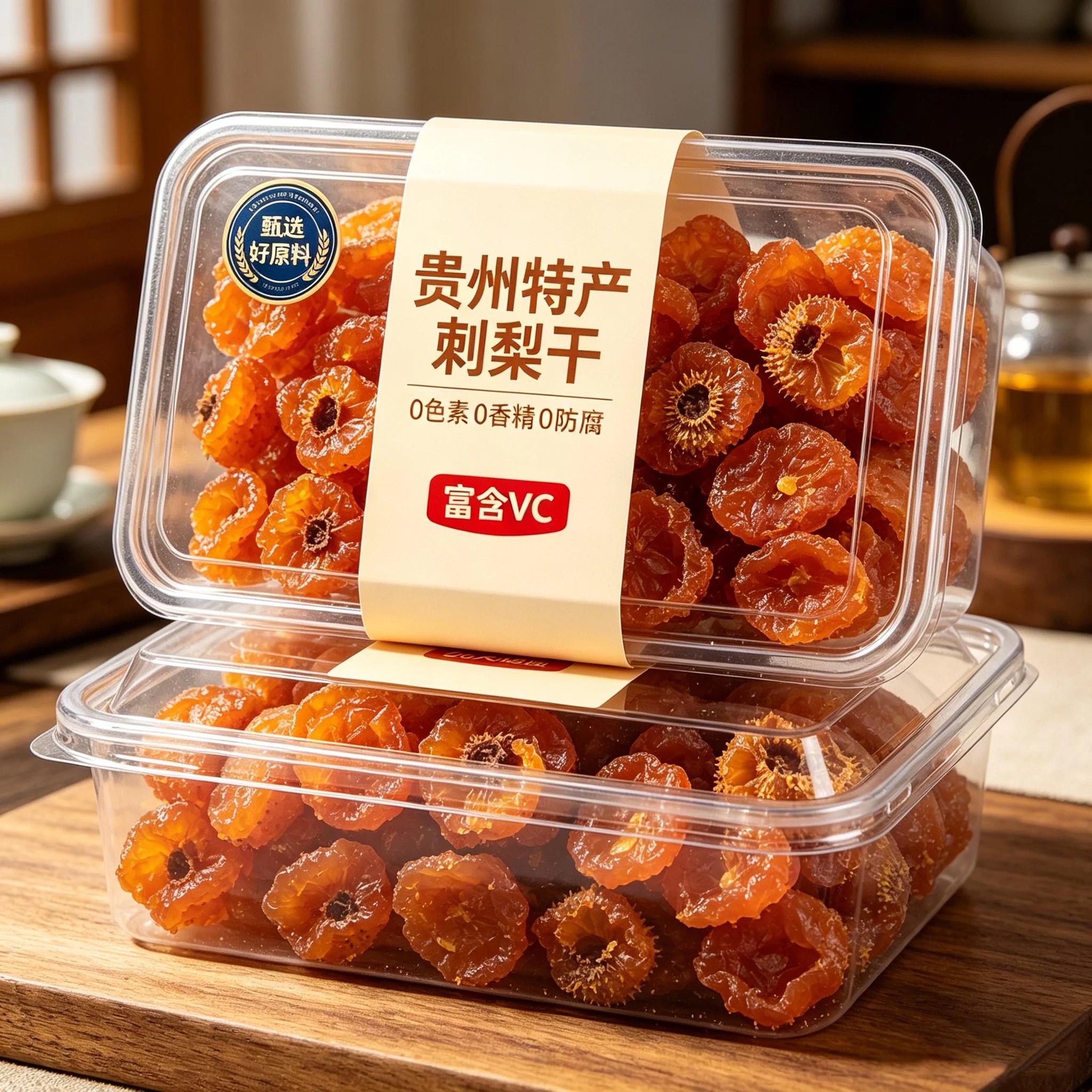 贵州刺梨干官方旗舰店正宗特产原味新鲜蜜饯可泡水泡茶泡酒