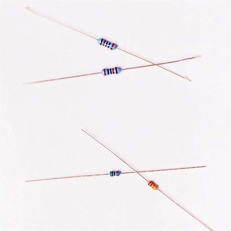 高品质1/8W四环碳膜 五环金属膜电阻器1%0R10R47R120R1K10K100K1M