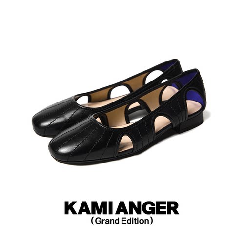 KAMIANGER镂空休闲玛丽珍女鞋